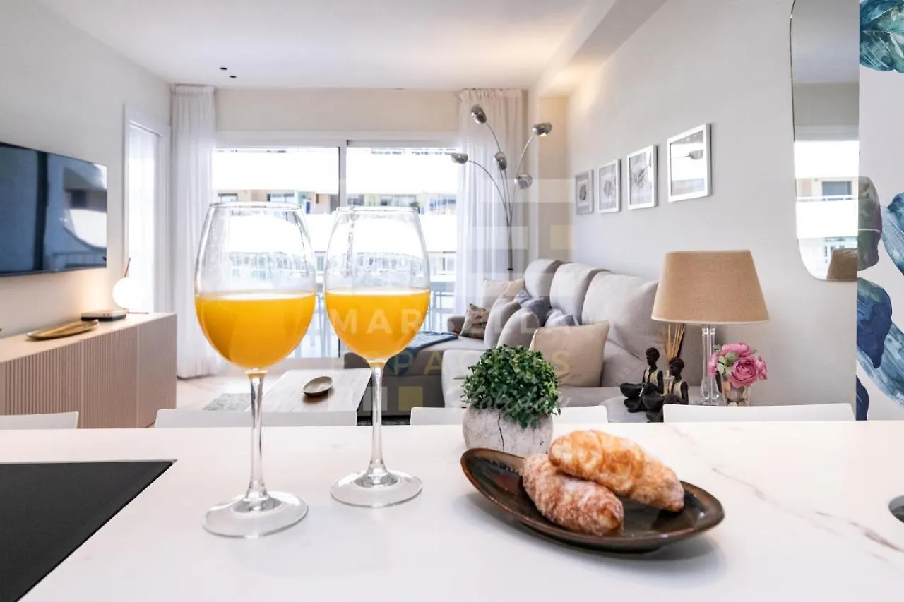751, Renovated 2 Beedroom Apartment, Second Line Of The Beach, Wifi, Parkinging Marbella 0*,  Spain